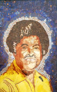 Self-portrait Mosaic by Amos Lewis
